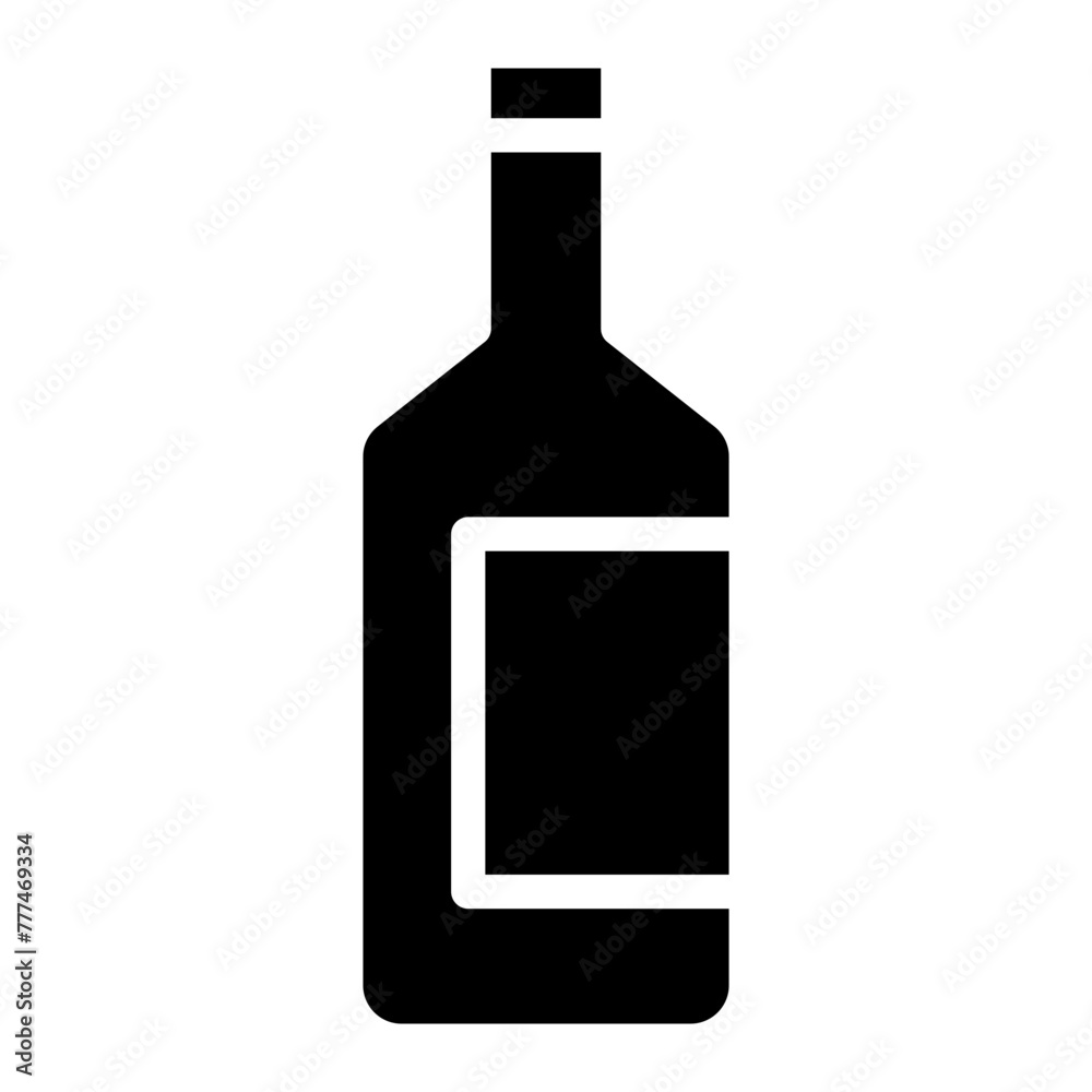 alcoholic bottle icon alcoholic bottle icon