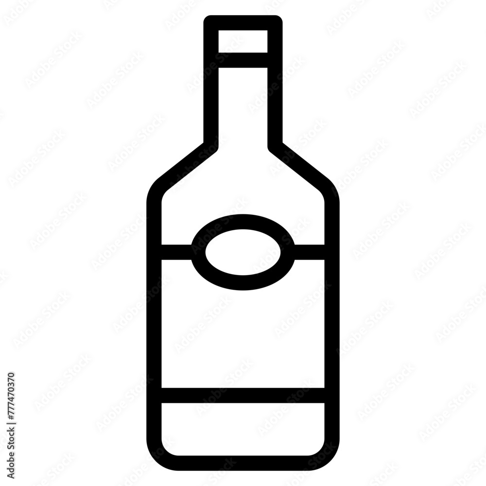 alcoholic bottle icon alcoholic bottle icon