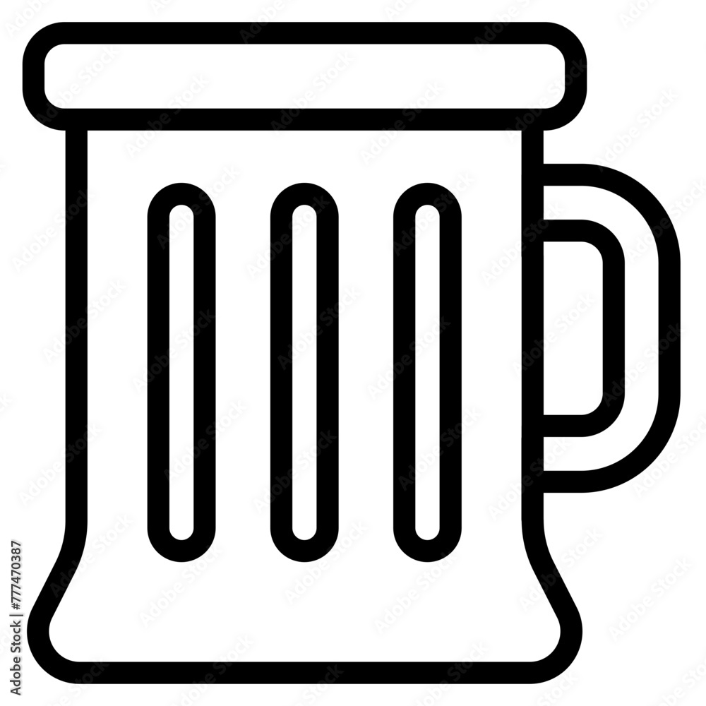 Beer glass icon Beer glass icon