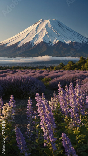 Premium background image of Mount Fuji 21