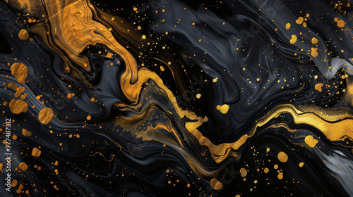 abstract background, golden marble texture
