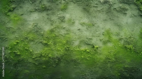 Green moss wall background