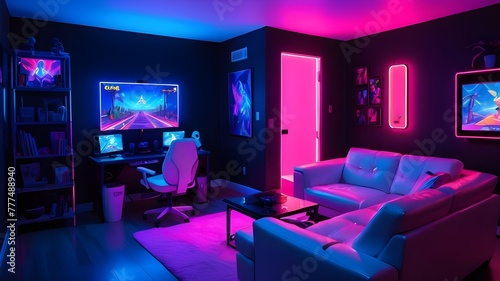 Designing Dreams Your Gaming Room Wonderland Awaits