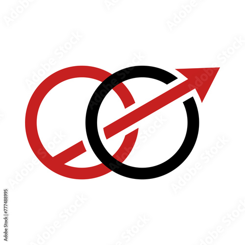 ROUND AND ARROW LOGO