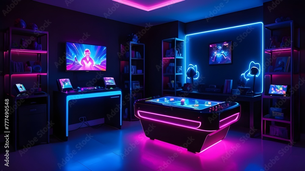 Gaming Room Odyssey Where Adventure Beckons