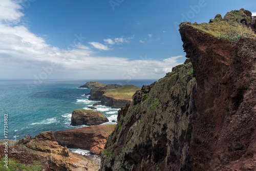 Blick vom Pico do Furado, Ponta de São Lourenço, Madeira