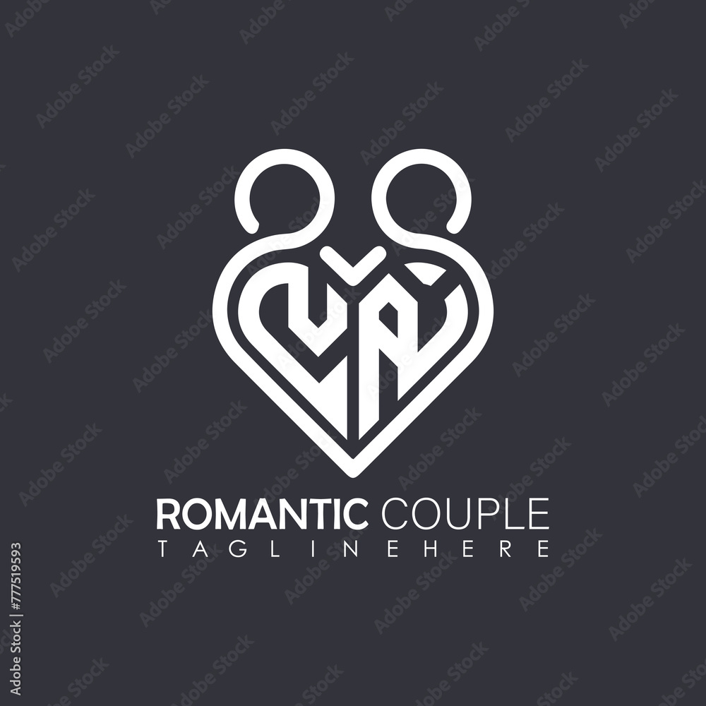 Couple love Heart symbol ALL letter logo icon design template. May be used in medical, dating, Valentines Day and wedding design. Couple love Heart symbol ALL letter logo icon design template. May be used in medical, dating, Valentines Day and wedding design.