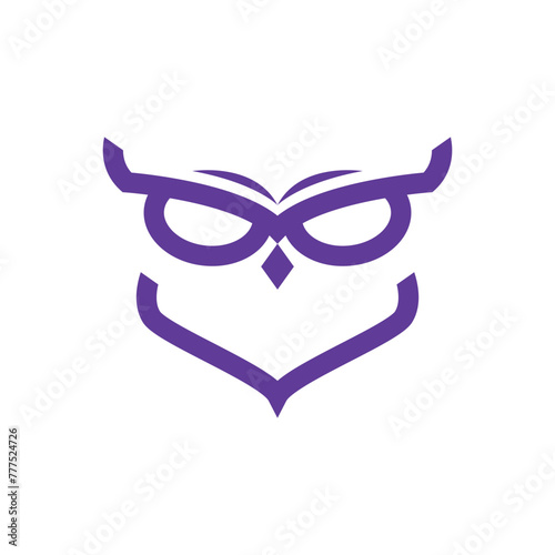 Owl Logo With Simple And Unique Style