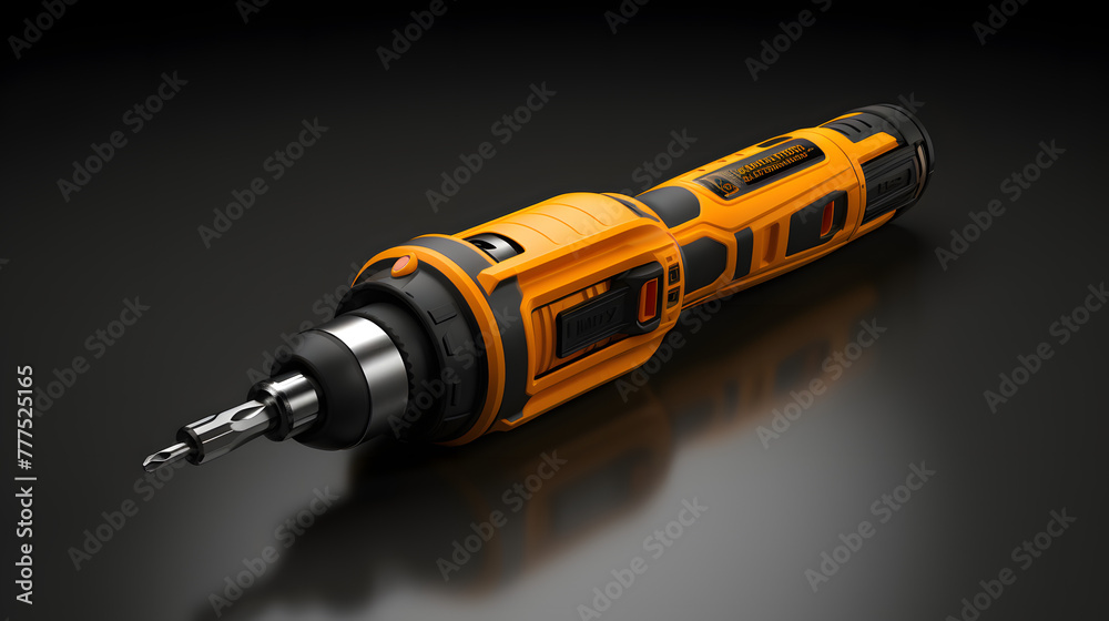 Screwdriver construction icon 3d Screwdriver construction icon 3d