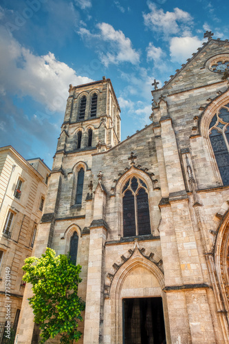 Saint Peter's Church in the old town of Bordeaux. France © Joan Vadell