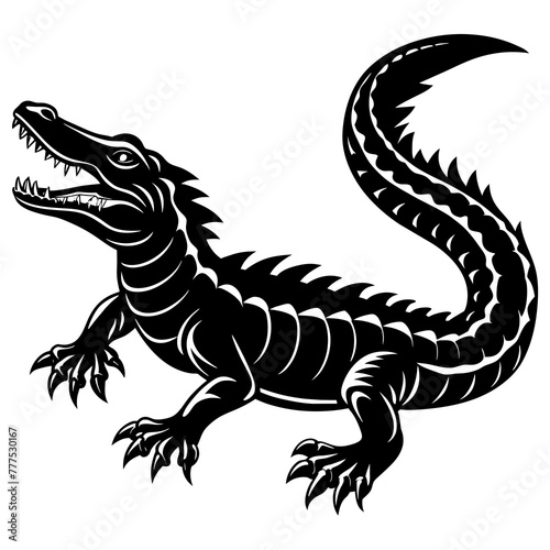 crocodile silhouette vector illustration,turnstone house,Cute cartoon dragon characters,Holiday t shirt,Hand drawn trendy Vector illustration,svg crocodile face,dragon on black background 