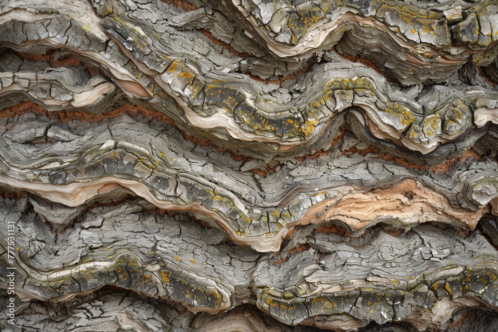 Oaks textured bark weaves a tale of resilience weathered yet strong Oaks textured bark weaves a tale of resilience weathered yet strong