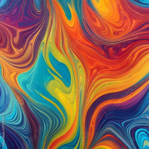 Abstract Rainbow Color background © Designer Gallery