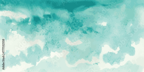 watercolor background in blue colour
