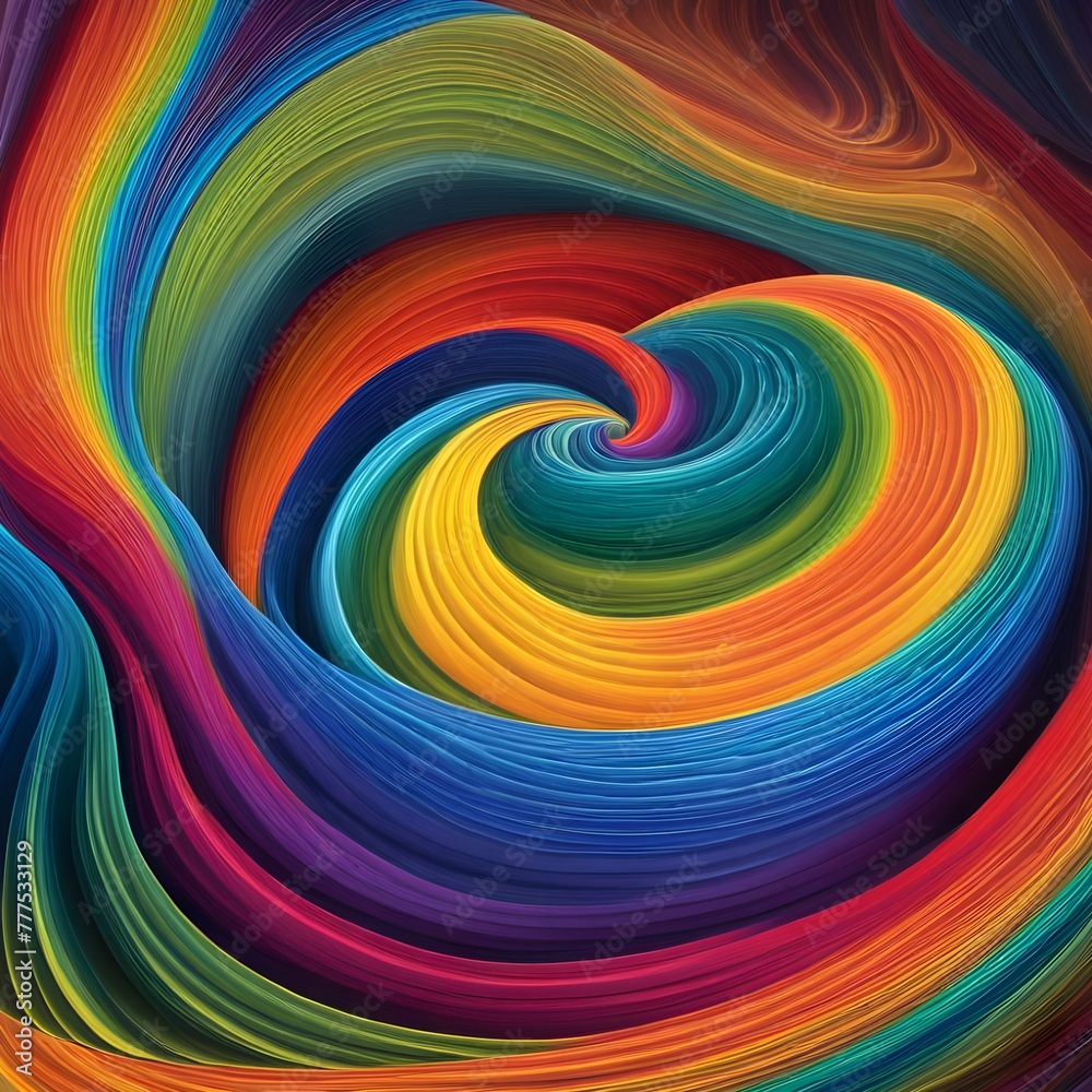 Fototapeta premium Abstract Rainbow Color background