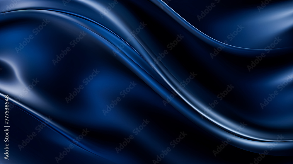 Fototapeta premium A blue and gold design with a lot of detail.