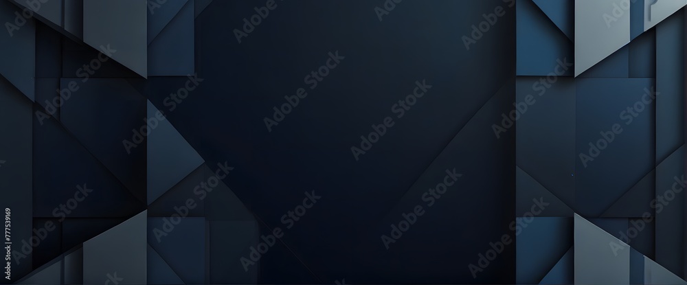 Dark blue abstract background with modern geometric overlay. Perfect for banners, covers, posters, and websites Dark blue abstract background with modern geometric overlay. Perfect for banners, covers, posters, and websites
