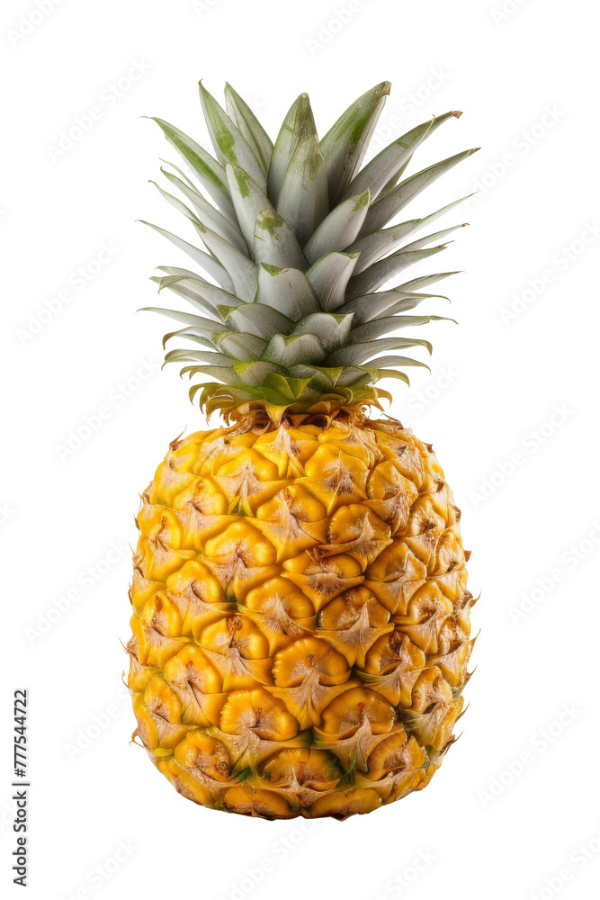 pineapple isolated on transparent background cutout, PNG file pineapple isolated on transparent background cutout, PNG file