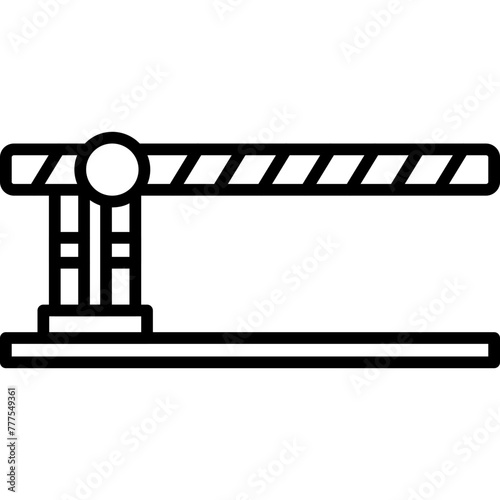 Security Barrier Icon
