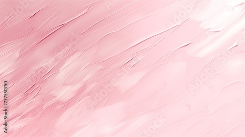 Pastel pink oil paint textured background