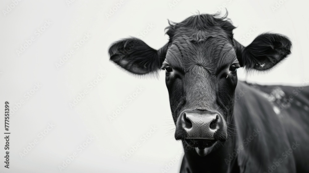 Curious Cow Staring at Camera Curious Cow Staring at Camera