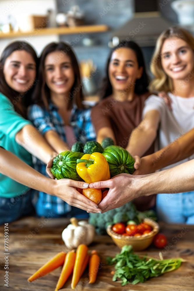 A close-up of hands holding vibrant organic vegetables, showcasing healthy eating habits and sustainable lifestyle choices, fresh produce. A close-up of hands holding vibrant organic vegetables, showcasing healthy eating habits and sustainable lifestyle choices, fresh produce.