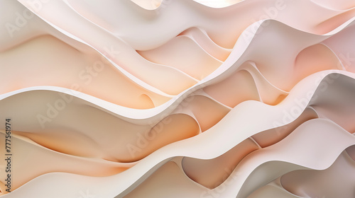 dynamic and mesmerizing patterns of this 3D abstract wave wallpaper