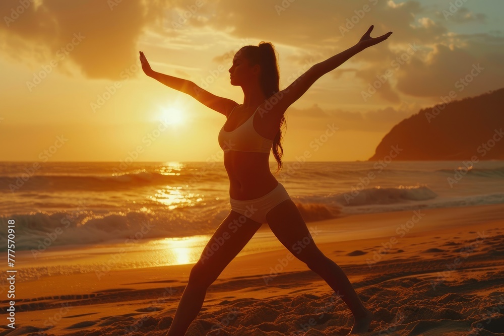 Golden Sands Yoga: Peaceful Practice at Sunset