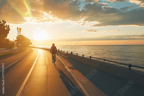 Golden Hour Cycling Experience by the Sea