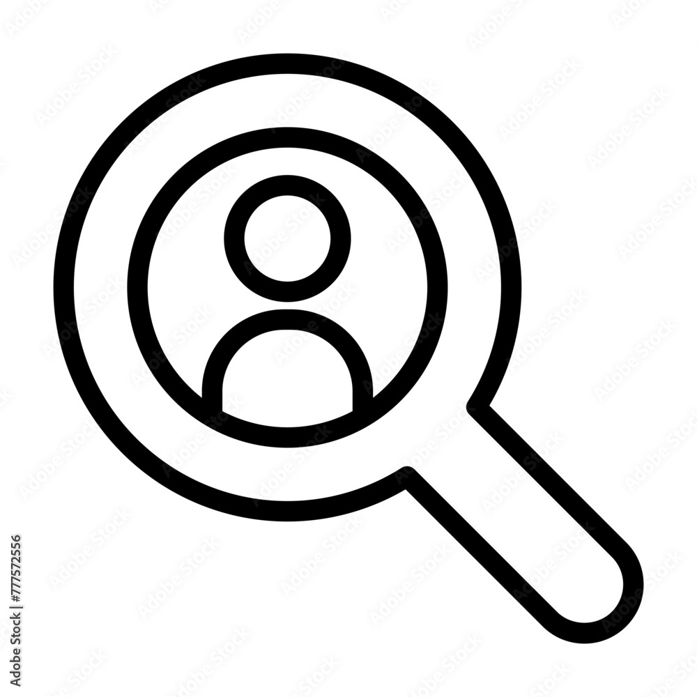Face detection icon Face detection icon