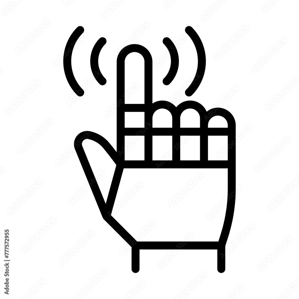 AI, artificial intelligence icon AI, artificial intelligence icon