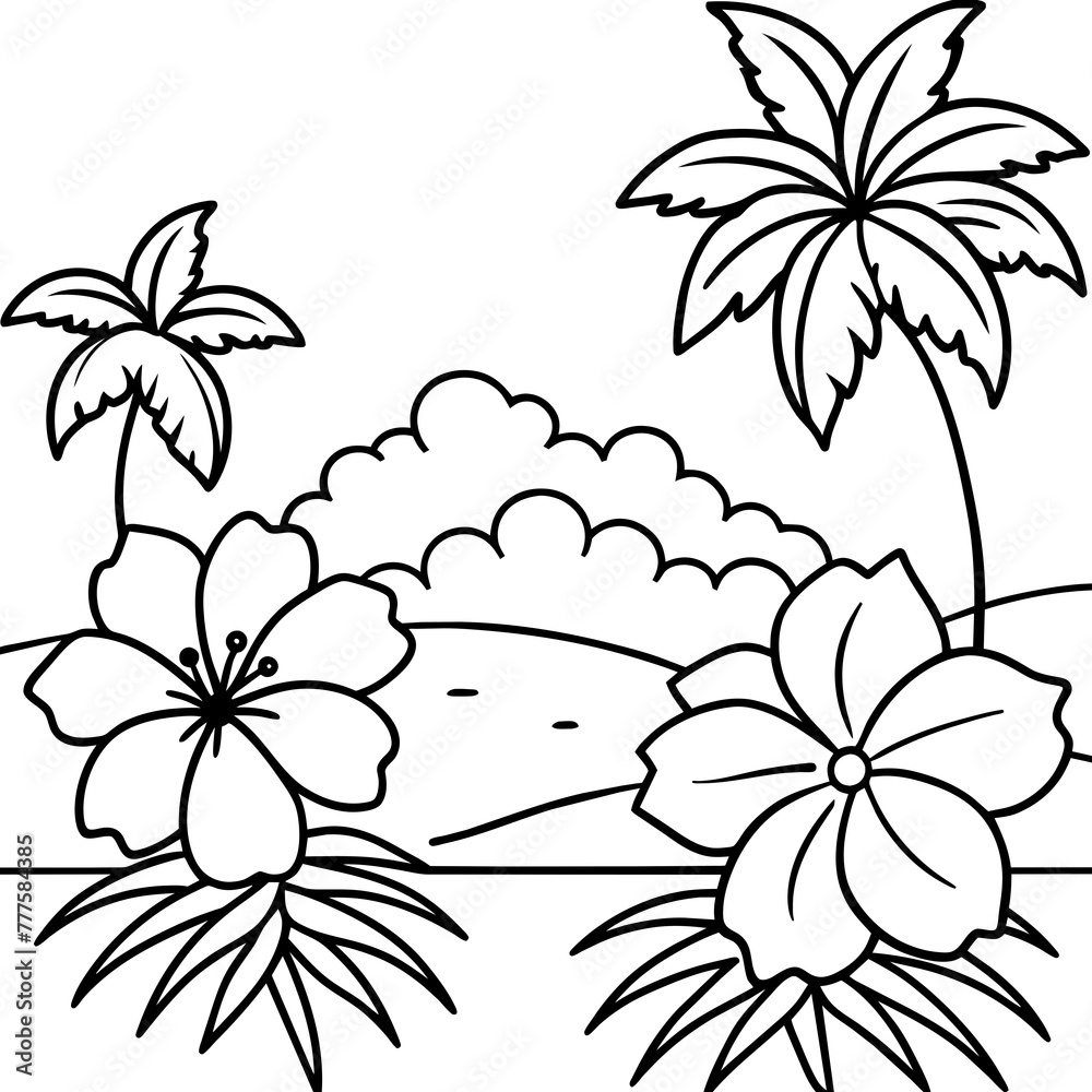 Flower Background Vector illustration