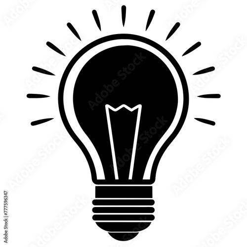 Illuminate Your Designs Light Bulb Vector Illustration