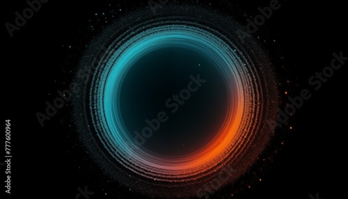 abstract background with red blue circles