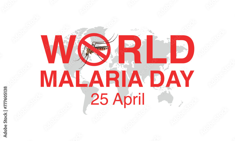 World Malaria Day, concept, 25 April. World Malaria Day, concept, 25 April.