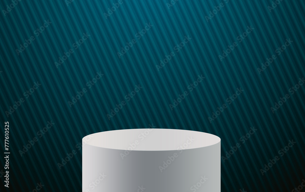 Gradient background pedestal podium Gradient background pedestal podium