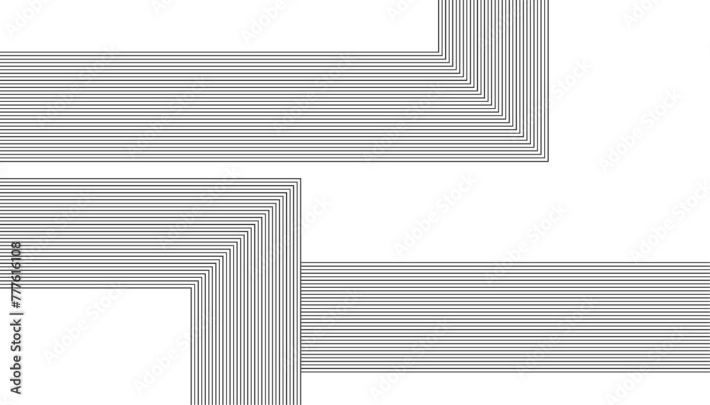 Obraz premium Abstract Hipster Lines Background. Vector Design.
