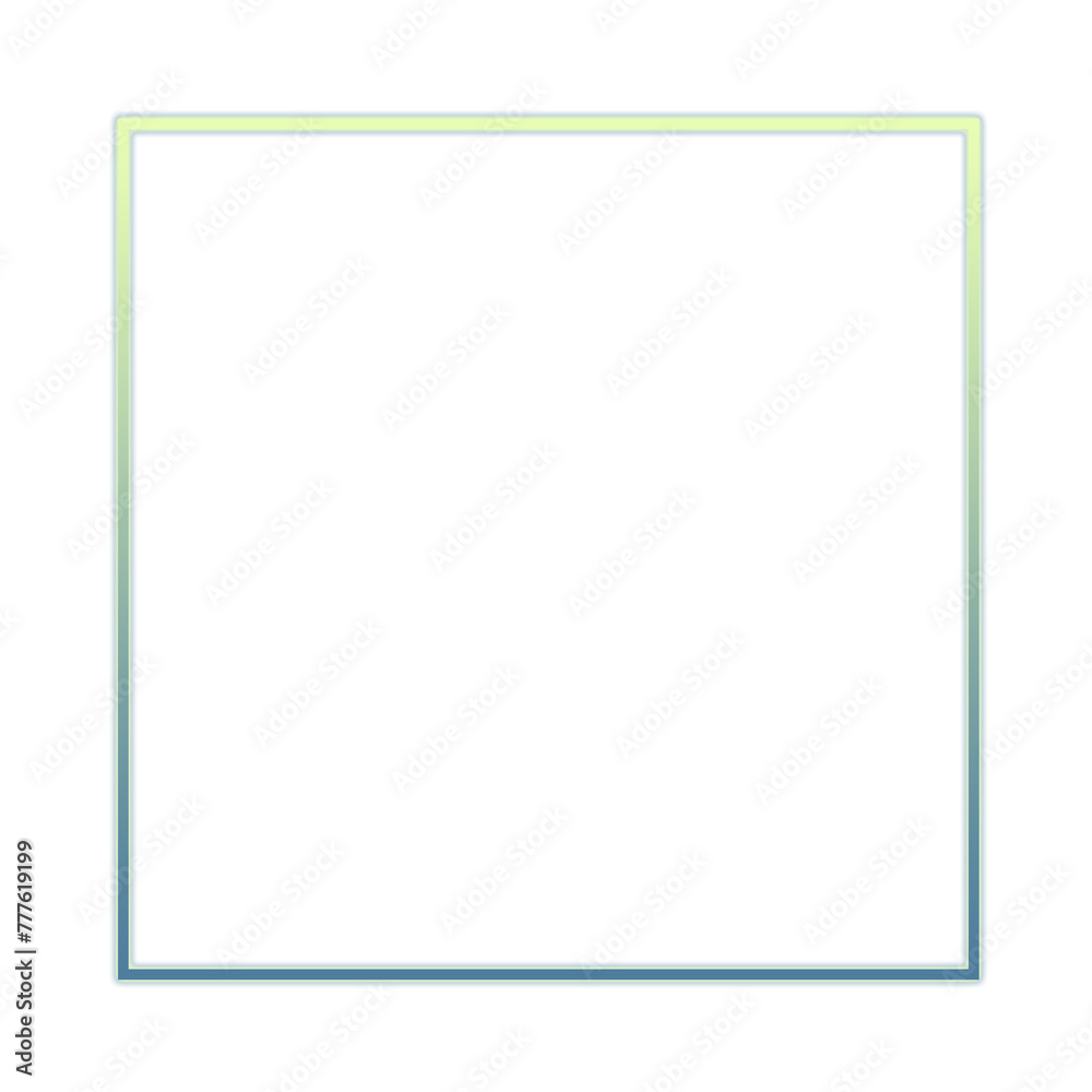 Neon square frame Neon square frame