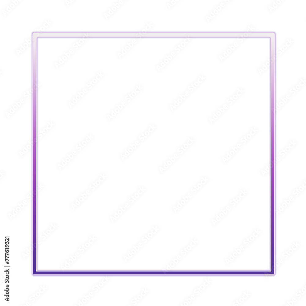 Neon square frame Neon square frame