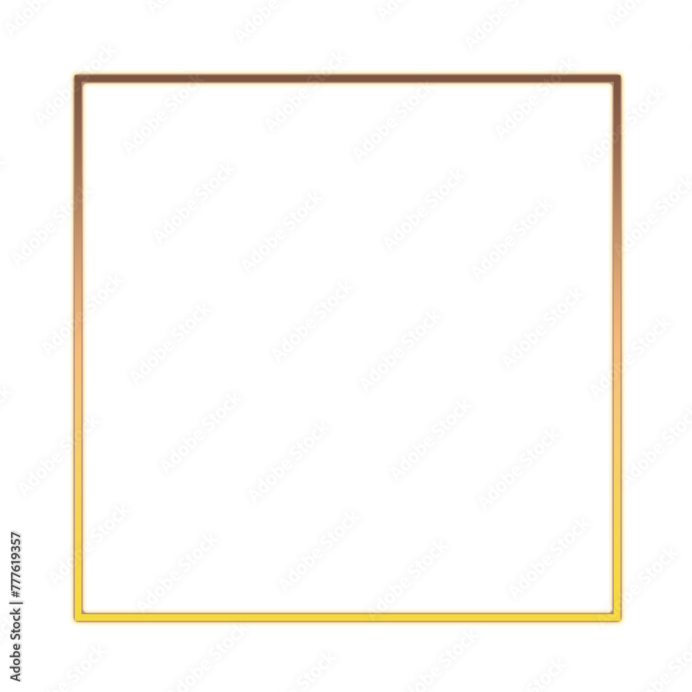 Neon square frame Neon square frame