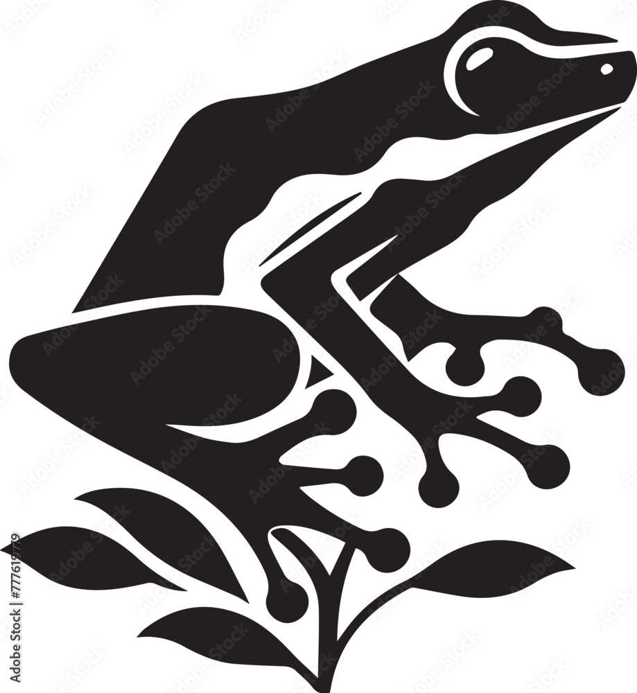 VECTORIZED POISON FROG ILLUSTRATION FOR DIGITAL CONTENT GENERATION, VECTORIZED POISON FROG SILHOUETTE FOR STICKERS, PRINTS, WEB PAGES, ICONS, ILLUSTRATIONS AND IMAGE EDITING VECTORIZED POISON FROG ILLUSTRATION FOR DIGITAL CONTENT GENERATION, VECTORIZED POISON FROG SILHOUETTE FOR STICKERS, PRINTS, WEB PAGES, ICONS, ILLUSTRATIONS AND IMAGE EDITING