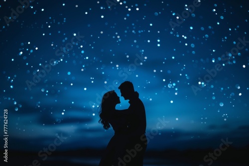Nighttime Ballroom: Couple's Stellar Performance