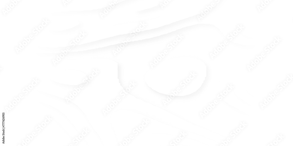 Abstract paper cut background with multi layers effect and copy space. Smooth origami shape paper cut white and gray texture with gradient, topographic relief imitation vector illustration