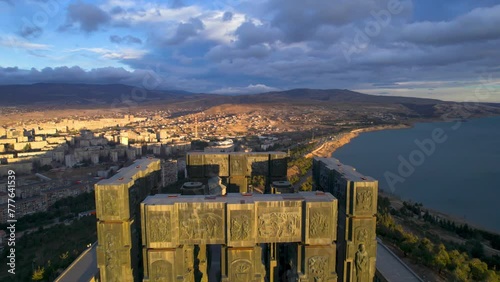 The architectural complex of the sculptor Zurab Tseriteli, Chronicles of Georgia, located in the city of Tbilisi.