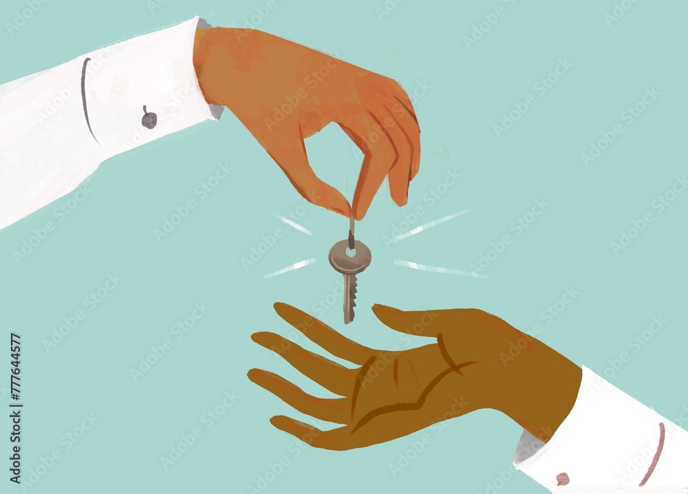 © Iryna Auhustsinovich/Stocksy - hands with the key