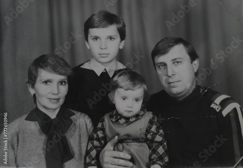 Family portrait photo