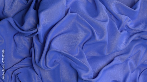 Royal Blue Textile Close-Up photo