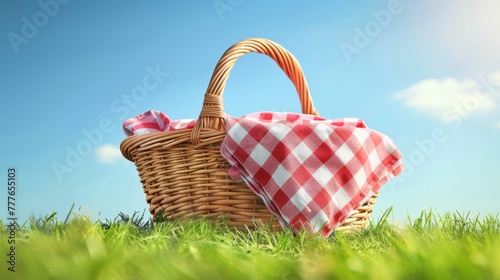 The Sunny Picnic Basket Setup