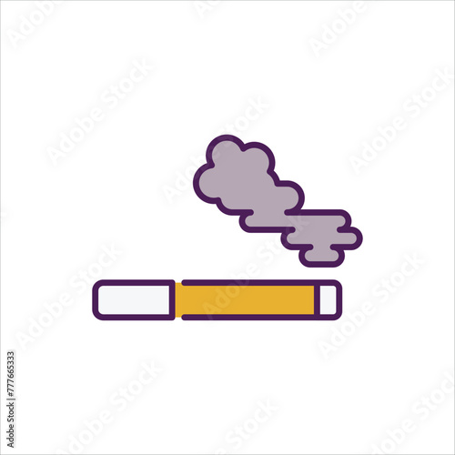 Smoking  Icon editable stock vector icon