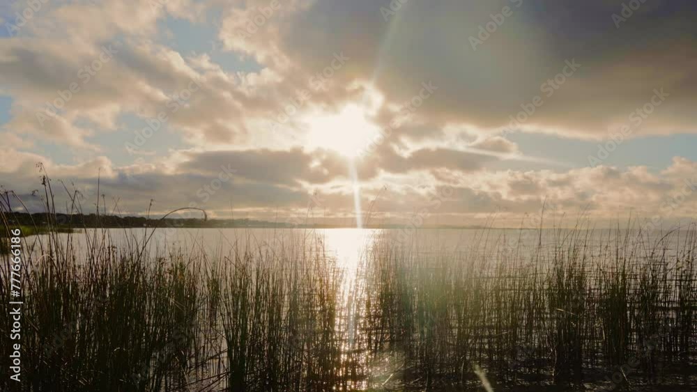 Sunset at Lake Albert in Meningie, South Australia. Sunset at Lake Albert in Meningie, South Australia.